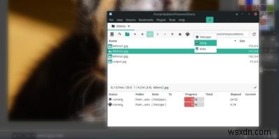 LinuxのSpaceFMで複数ファイルをワンクリックで開くカスタムメニューの作り方