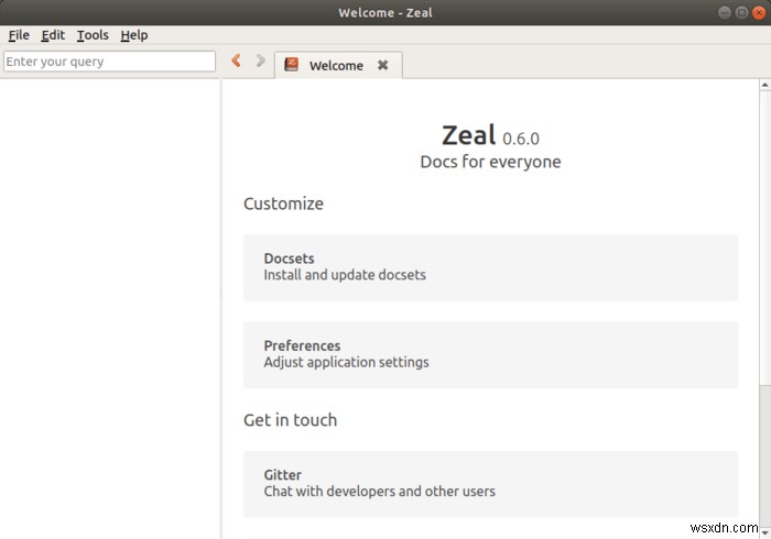 Zealでコードドキュメントをオフライン表示する方法【Linux対応】