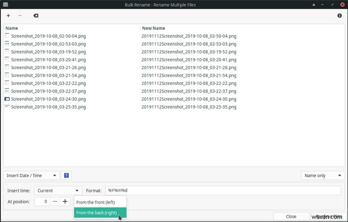 Linuxでファイルを一括リネーム！Thunarの「一括名前変更」ツールの使い方