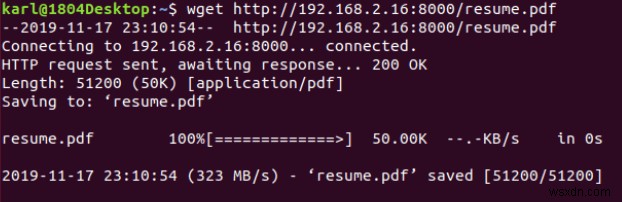 Pythonの組み込みHTTPサーバーで手軽にファイル転送を行う方法