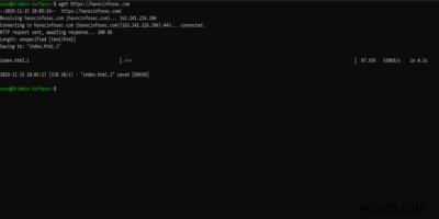 ブラウザー不要！wgetコマンドでWebサイトをPCにダウンロードする方法