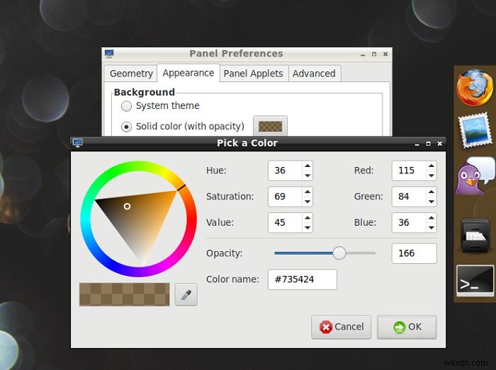 LXDEのパネルを活用してシンプルなアプリランチャーを作る方法