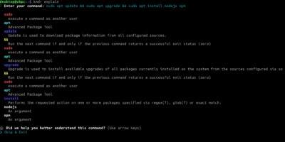 Kmdrでターミナルコマンドの意味を解説!Linuxコマンドの使い方を学ぶ方法