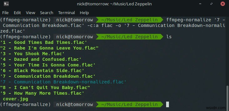 FFmpegで音楽ファイルの音量を調整・正規化する方法