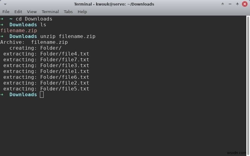 LinuxでZipファイルを解凍する方法｜GUIとコマンドラインの使い方を徹底解説