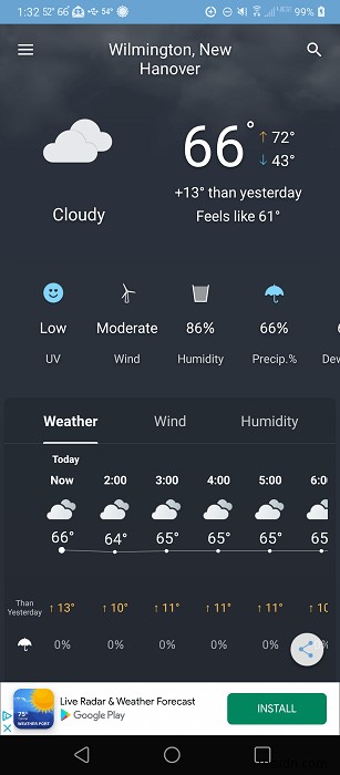 AndroidとiPhone向けおすすめ天気アプリ10選