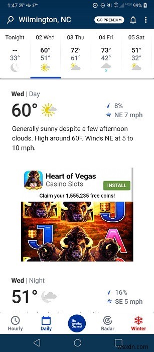 AndroidとiPhone向けおすすめ天気アプリ10選