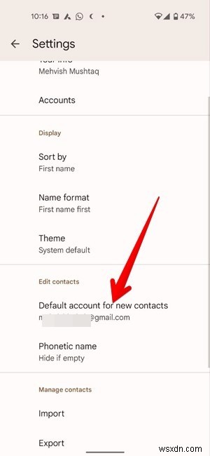AndroidとiPhoneで連絡先の保存先（デフォルトアカウント）を変更する方法