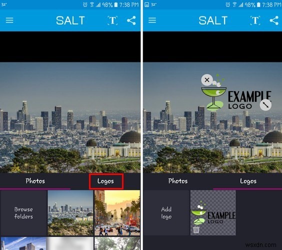 Androidで写真に透かし(ウォーターマーク)を入れる3つの方法