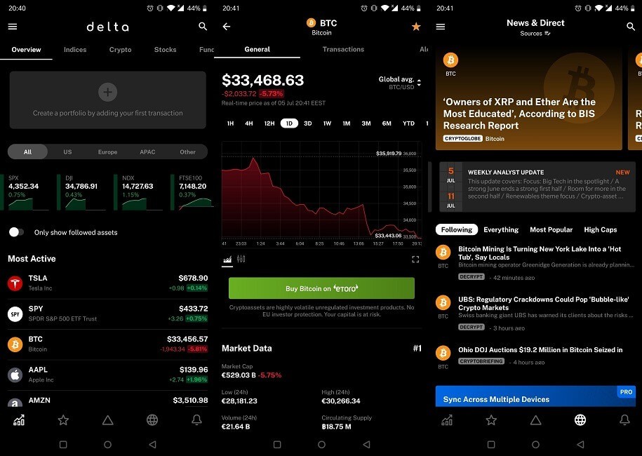 Androidで使えるおすすめ暗号通貨トラッカーアプリ7選