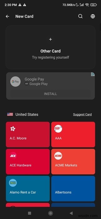 ギフトカードやチケットを一括管理できるAndroidウォレットアプリおすすめ5選