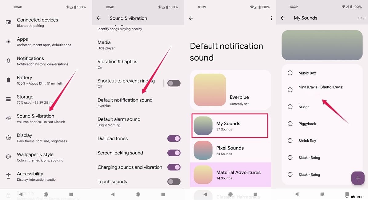 Androidスマホで通知音を変更する方法【Android 12・旧バージョン対応】