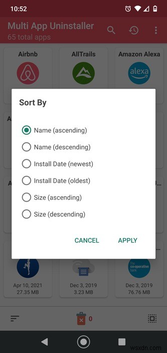 【Android】複数アプリを一括アンインストールしてストレージを空ける方法