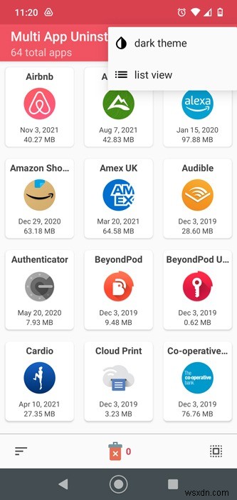 【Android】複数アプリを一括アンインストールしてストレージを空ける方法
