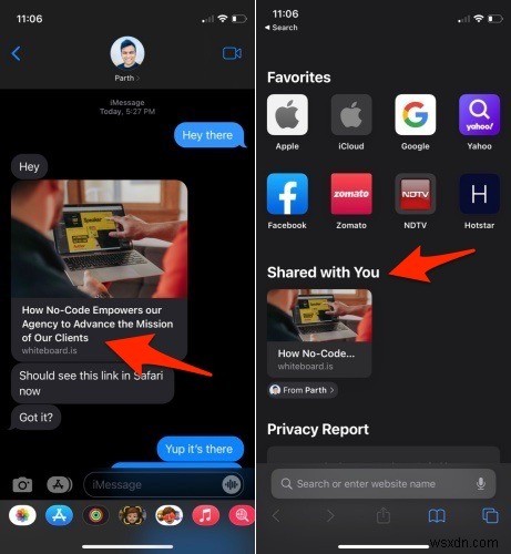 iOS 15の「共有されました(Shared with You)」機能を使いこなすための完全ガイド