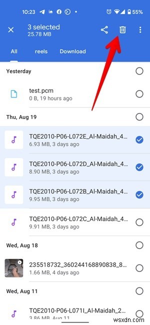 Androidスマホでダウンロードしたファイルを削除する3つの方法