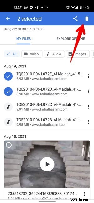 Androidスマホでダウンロードしたファイルを削除する3つの方法