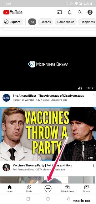 Android・iOS版YouTubeでショート動画（Shorts）を作成・投稿する方法