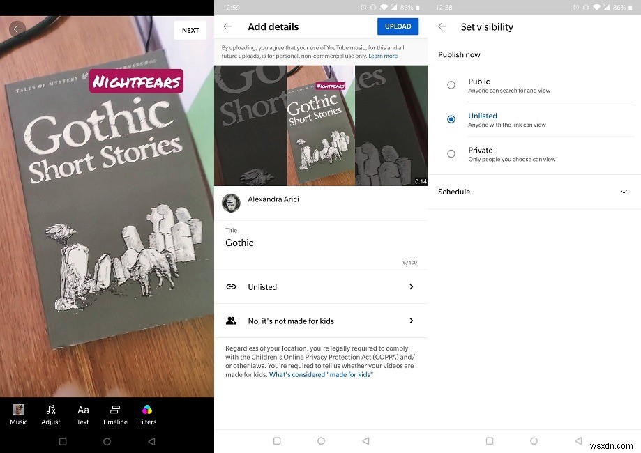 Android・iOS版YouTubeでショート動画（Shorts）を作成・投稿する方法
