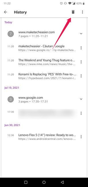 Androidでブラウザの閲覧履歴を削除する方法｜Chrome・Firefox・Opera・Edge・Brave対応