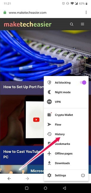Androidでブラウザの閲覧履歴を削除する方法｜Chrome・Firefox・Opera・Edge・Brave対応