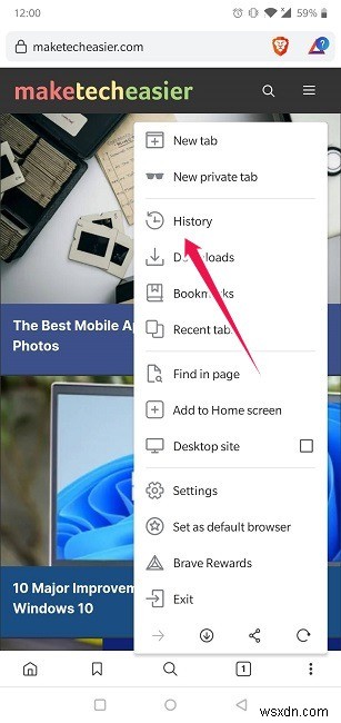 Androidでブラウザの閲覧履歴を削除する方法｜Chrome・Firefox・Opera・Edge・Brave対応