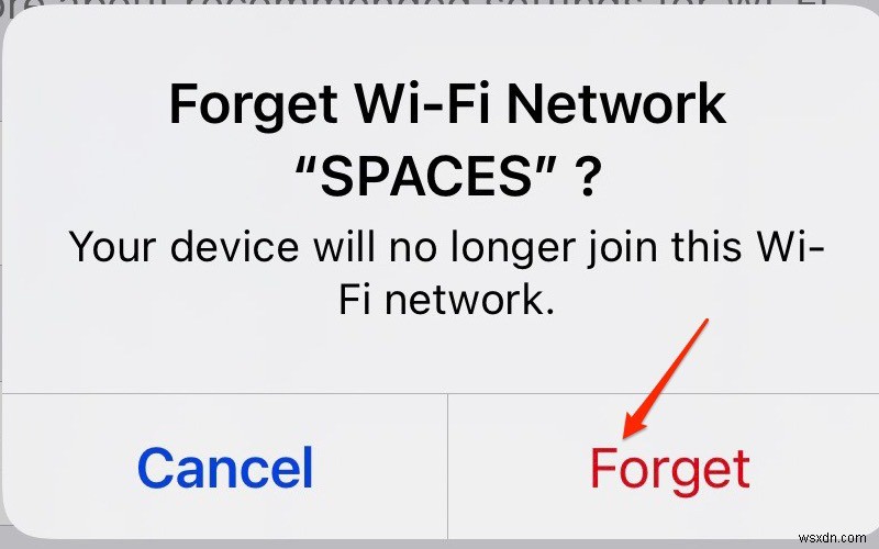 iPhoneでWi-Fiネットワークを「忘れる」方法と再接続の手順