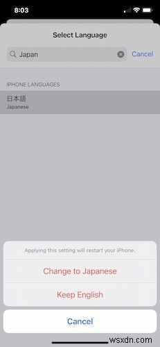 iPhoneでアプリごとに言語を変更する方法【iOS 13以降】