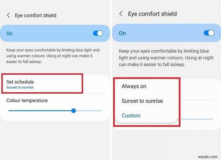 Androidスマホでブルーライトフィルターを自動スケジュールする方法｜OnePlus・Galaxy対応