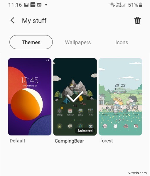GalaxyスマホのSamsung Keyboardの色を変更する4つの方法