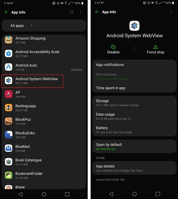 Android System WebViewとは?アンインストールしても大丈夫?徹底解説