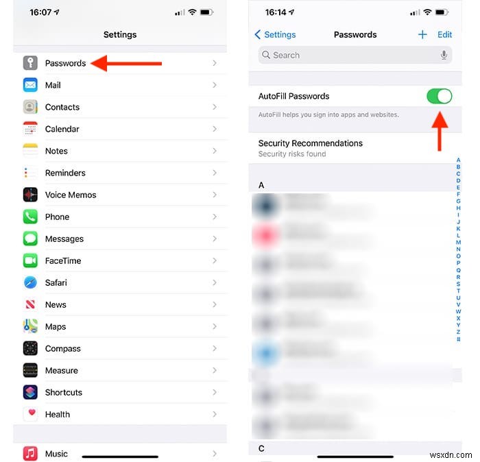 iOSのモバイルSafariでパスワードを保存・自動入力させる方法