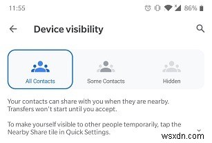 Androidの「近くの共有(Nearby Share)」を使ってファイルやアプリを簡単に共有する方法