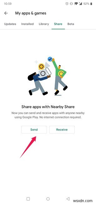 Androidの「近くの共有(Nearby Share)」を使ってファイルやアプリを簡単に共有する方法