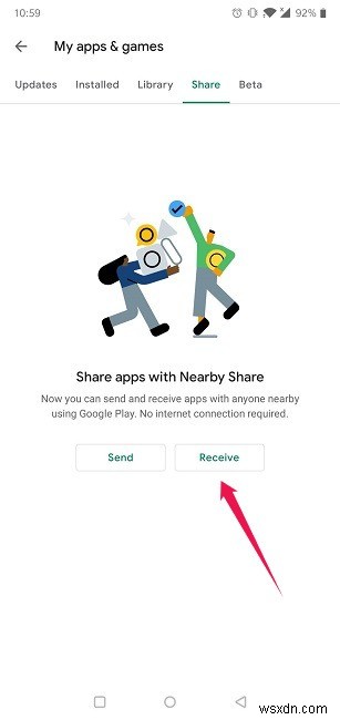 Androidの「近くの共有(Nearby Share)」を使ってファイルやアプリを簡単に共有する方法