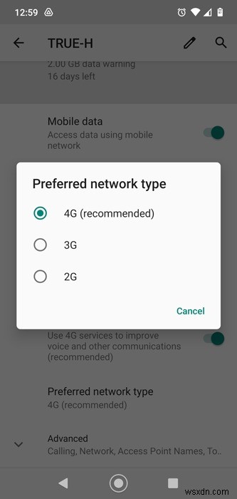 Androidでモバイルデータが使えないときの対処法まとめ