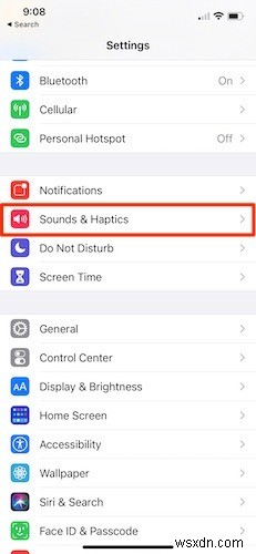 iPhoneでメッセージ送信時の音をオフにする方法