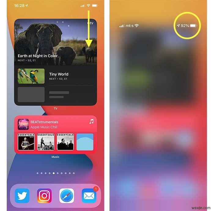 iPhoneでバッテリー残量(%)を表示する3つの方法|コントロールセンター・ウィジェット・Siri