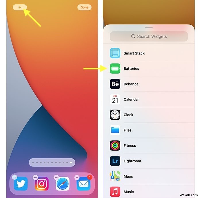 iPhoneでバッテリー残量(%)を表示する3つの方法|コントロールセンター・ウィジェット・Siri