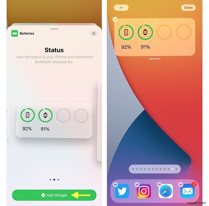 iPhoneでバッテリー残量(%)を表示する3つの方法|コントロールセンター・ウィジェット・Siri