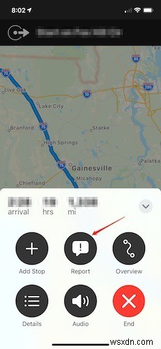 iOSのAppleマップでインシデント（事故・危険）を報告する方法
