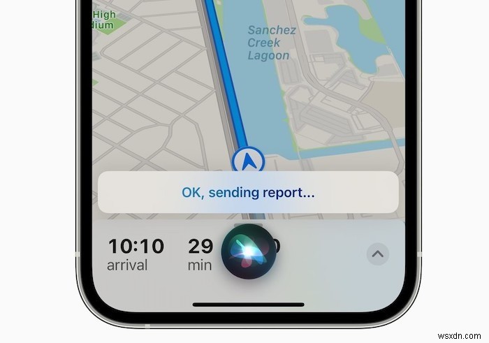 iOSのAppleマップでインシデント（事故・危険）を報告する方法
