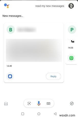 AndroidでGoogleアシスタントを使ってメッセージを送受信する方法