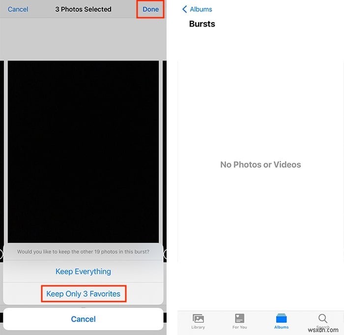 iPhoneでバースト写真の重複を削除する方法|ストレージ容量を節約しよう