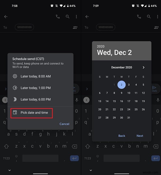 Androidでテキストメッセージの送信を予約する方法｜Googleメッセージの便利な使い方