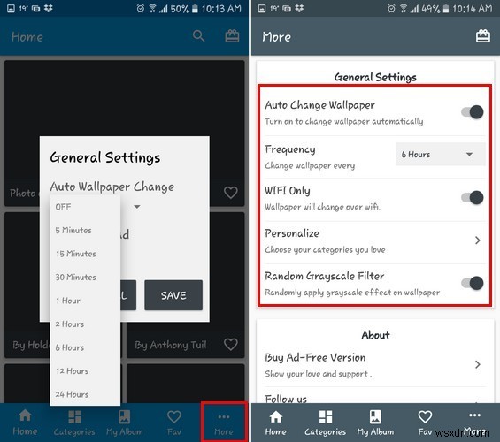 Androidスマホの壁紙を自動で切り替えるおすすめアプリ7選