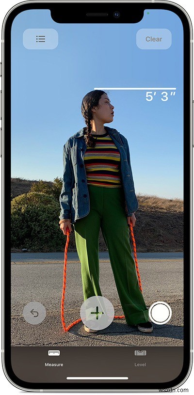 iPhone 12 ProのLiDARセンサーで人の身長を測定する方法