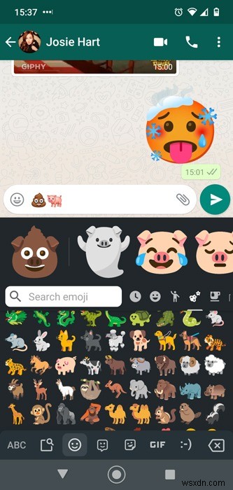 Gboardで面白い絵文字コンボを作る方法!知らないと損な絵文字強化テクニック