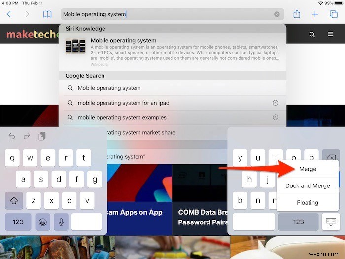 iPadのキーボードを分割・結合する方法|フローティングキーボードの使い方も解説
