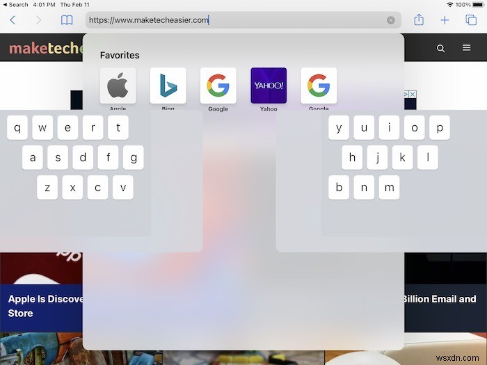 iPadのキーボードを分割・結合する方法|フローティングキーボードの使い方も解説